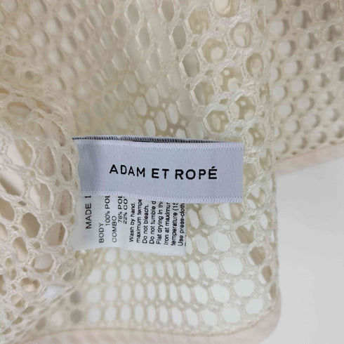 アダムエロペ Adam et Rope メッシュプルオーバー レディース FREE
