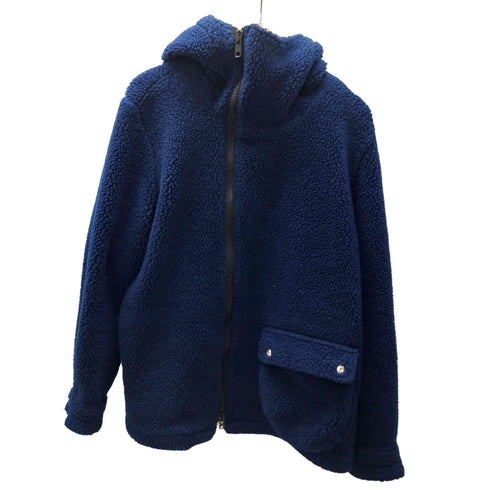 ジュンメン JUN MEN 90S OLD 日本製 ダブルジップアップ フーデッド ボア ブルゾン ジャケット メンズ