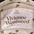 ヴィヴィアンウエストウッドアクセサリー Vivienne Westwood Accessories ベイカーストリート エッジウェア 裏地オーブ柄 キャンバスコットン ショルダーバック オーブ プレート レディース