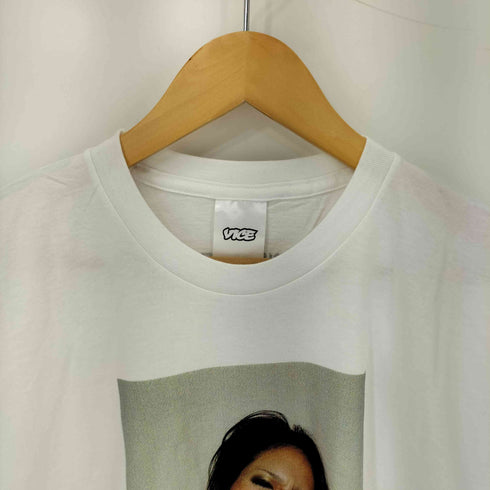 KEIICHI NITTA × VICE フォトプリント クルーネック半袖Tシャツ カットソー メンズ JPN:L