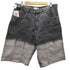 90-00S GODBODY DENIM TECHNOLOGY グラデ―ジョン ステッチ デザイン ワイドデニム ショーツ ジョーツ Y2K メンズ 38