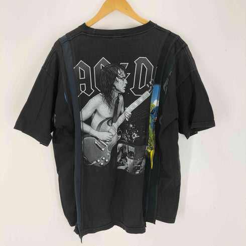 リビルドバイニードルズ rebuild by needles リメイクアーティストプリントクルーネックTシャツ メンズ ONE SIZE
