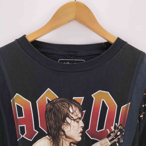 リビルドバイニードルズ rebuild by needles リメイクアーティストプリントクルーネックTシャツ メンズ ONE SIZE