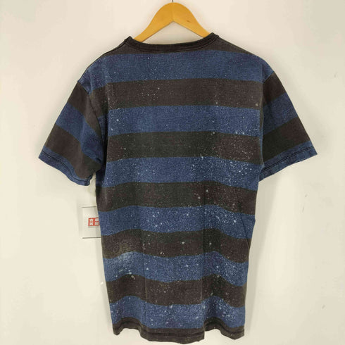 ショットブロス SCHOTT BROS. ボーダークルーネックS/S Tシャツ メンズ import:L