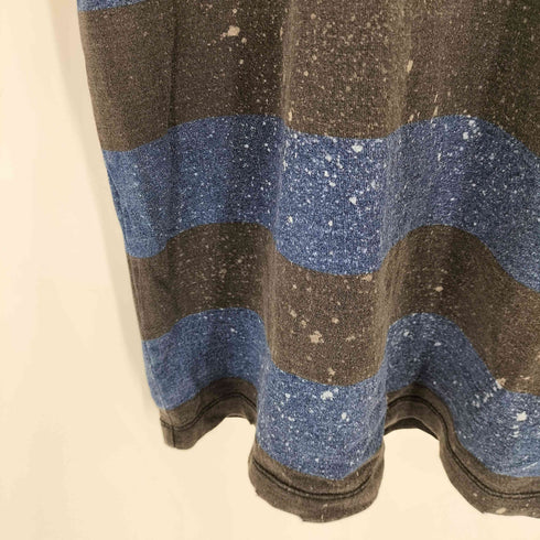 ショットブロス SCHOTT BROS. ボーダークルーネックS/S Tシャツ メンズ import:L
