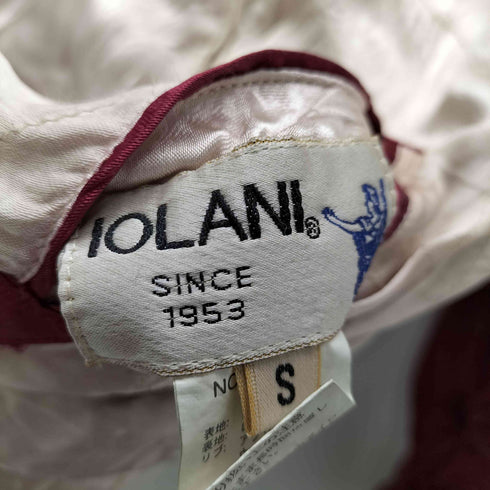 イオラニ IOLANI 居楽仁 うさぎ 兎 刺繍 裏地キルティング リバーシブル スカジャン スーベニア ジャケット レディース import:S