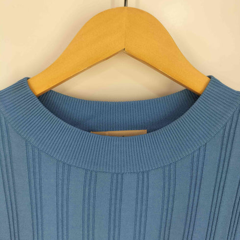 マーリエ パーエフデ Maglie par ef-de フリルスリーブ クルーネック ショートスリーブ ニット レディース 9