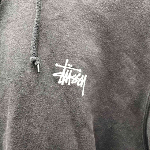 ステューシー Stussy ショーンフォント ロゴ 両面 プルオーバー パーカー メンズ import:M