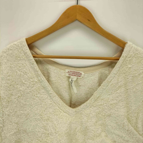 ナイスネス NICENESS WALTER ワイルドシルクボアベスト メンズ JPN:M