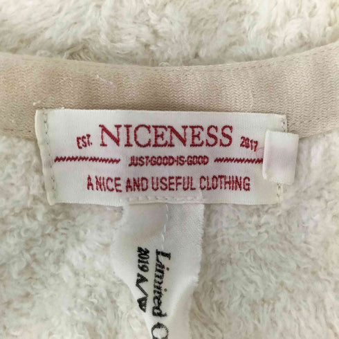 ナイスネス NICENESS WALTER ワイルドシルクボアベスト メンズ JPN:M