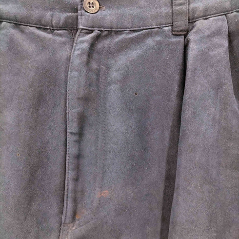 ショーンジョン Sean john スウェードタッチ ロゴ刺繍ワイドパンツ メンズ W34 L32