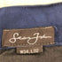 ショーンジョン Sean john スウェードタッチ ロゴ刺繍ワイドパンツ メンズ W34 L32