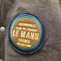 LEMANS FRANCE ショールカラー リブ ライン 裏地キルティング スタジアム ジャケット スタジャン メンズ import:M