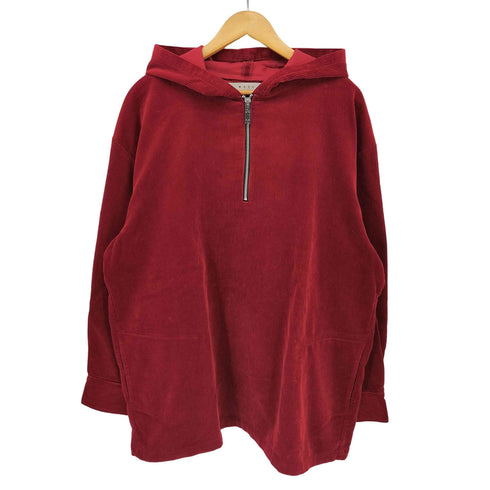 ミューズ MUZE 17AW IN-VALID PARKA コーデュロイ ハーフ ジップ パーカー メンズ