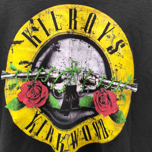 KILROYS KIRKWOOD プリント ロック バンド 半袖 Tシャツ メンズ import:S