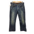アルマーニエクスチェンジ ARMANI EXCHANGE USA製 DESTROY PANTS ダメージデニムパンツ Y2K メンズ US:32-33
