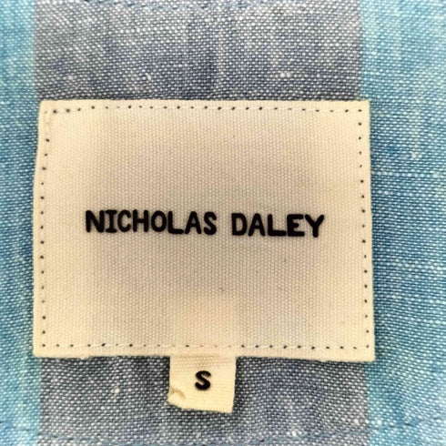 ニコラスデイリー NICHOLAS DALEY アイリッシュリネン ストライプジャケット&パンツ メンズ JKT:S PNT:28