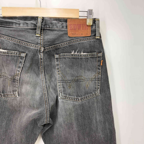 エドウィン EDWIN 5505 ダメージ デニムパンツ Y2K メンズ 30×33