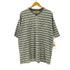ソノマ sonoma 90S VネックベロアボーダーS/S Tシャツ メンズ JPN:L
