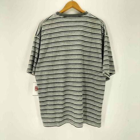 ソノマ sonoma 90S VネックベロアボーダーS/S Tシャツ メンズ JPN:L