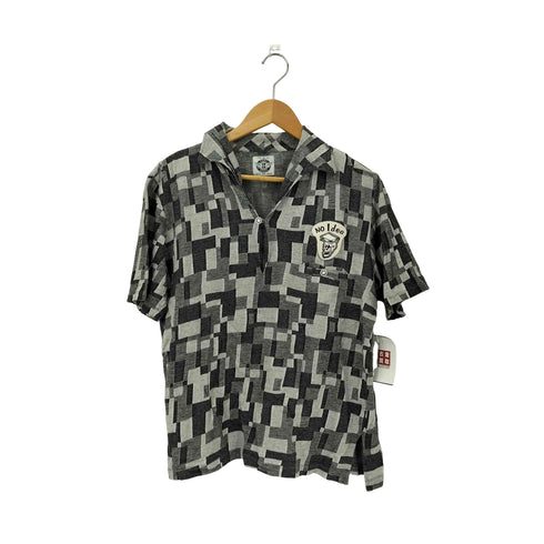 SIRANO BROS レーヨン混合 ポロ半袖シャツ メンズ import:L