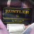 ラスラー RUSTLER 90s チェック柄 半袖 ウエスタン シャツ メンズ import:S