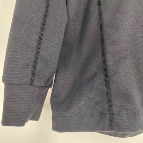 デサント descente ロゴプリント 裾ドローコード ハイネック Tシャツ メンズ import:M