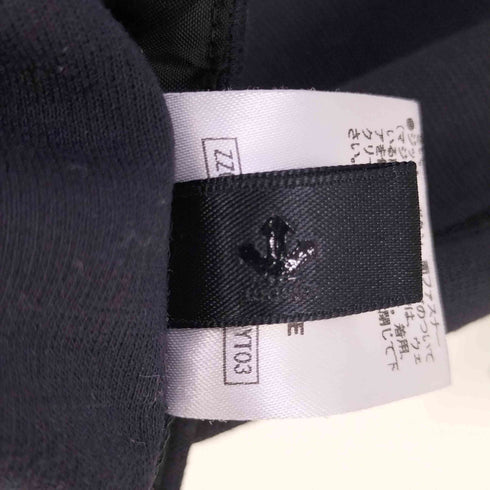 デサント descente ロゴプリント 裾ドローコード ハイネック Tシャツ メンズ import:M