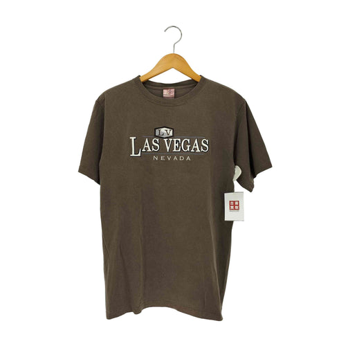 ZONE 00S USA製 LAS VEGASロゴ Tシャツ メンズ import:S