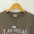 ZONE 00S USA製 LAS VEGASロゴ Tシャツ メンズ import:S