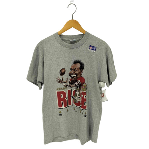 SAL EM 90s USA製 JERRY RICE クルーネックTシャツ カットソー メンズ L
