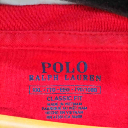 ポロラルフローレン POLO RALPH LAUREN CLASSIC FIT クラシック フィット ポニー刺繍 ポケット 半袖 Tシャツ ビックサイズ メンズ XXL