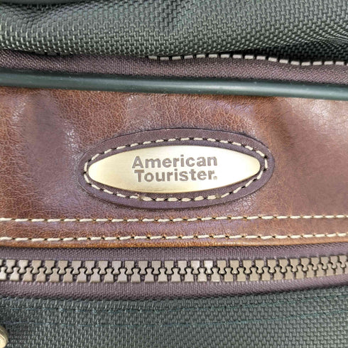American Tourister ロゴプレート ショルダー メッセンジャーバッグ メンズ