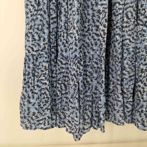 ザラ ZARA 総柄 ギャザーワンピース レディース JPN:S