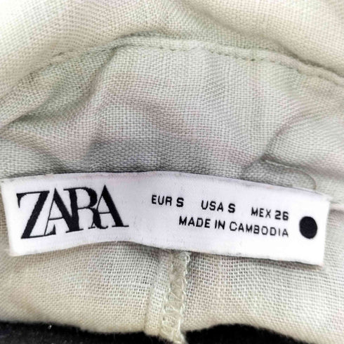 ザラ ZARA 麻100 THE LOVINA DRESS シャツ レディース JPN:S