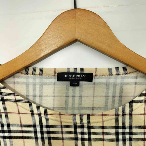 バーバリーロンドン BURBERRY LONDON ノバチェック クルーネック S/S Tシャツ レディース SP