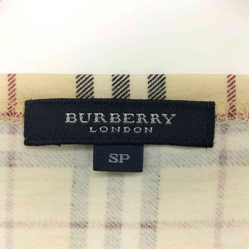 バーバリーロンドン BURBERRY LONDON ノバチェック クルーネック S/S Tシャツ レディース SP