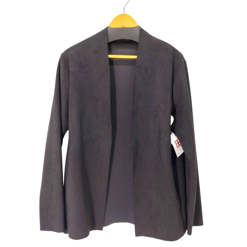 ザラ ZARA スエードノーカラージャケット レディース JPN:M