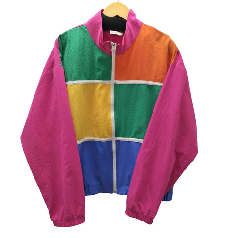 CricKet Lone 80-90s TALON-ZIP ロケットタロン マルチカラー ポリ ブルゾン ジャケット メンズ