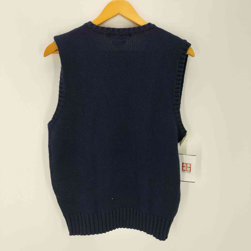 ポロバイラルフローレン Polo by RALPH LAUREN ポニー刺繍 Vネックコットンベスト メンズ import:M