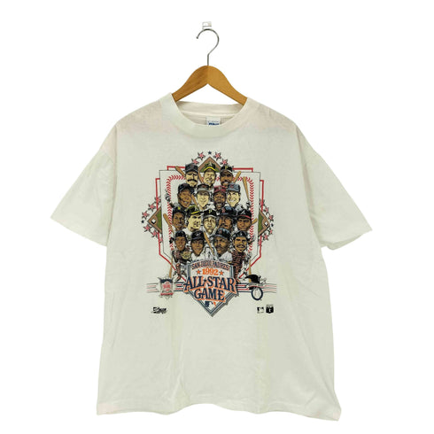 SAL EM SPORTSWEAR 80-90s USA製 92年 ALL STAR GAME クルーネック半袖Tシャツ カットソー メンズ L