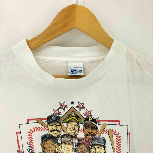 SAL EM SPORTSWEAR 80-90s USA製 92年 ALL STAR GAME クルーネック半袖Tシャツ カットソー メンズ L