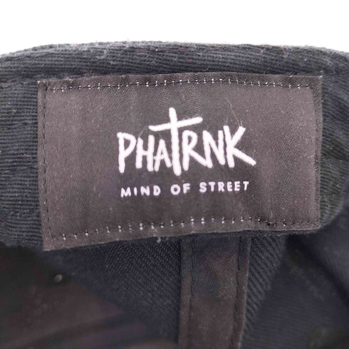 ファットランク PHATRNK キリストLOGOフラットバイザーキャップ メンズ