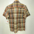 ダックス DAKS レギュラーカラー コットン リネン チェック S/S シャツ メンズ import:M