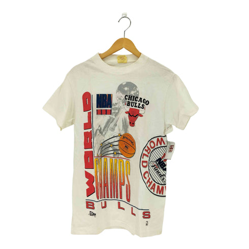 プレンティス Prentiss 90s USA製 WORLD CHAMSPS クルーネック半袖Tシャツ メンズ M