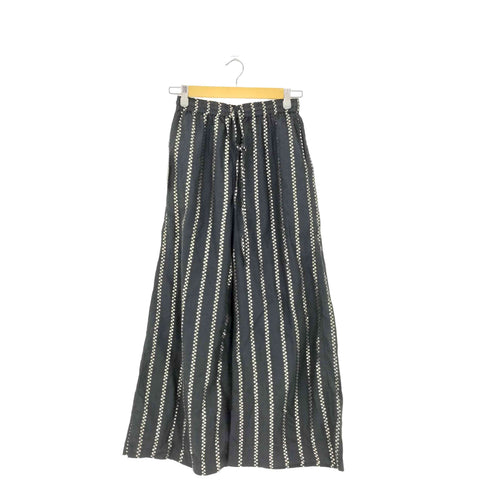 ample デザインイージーワイドパンツ レディース 9号