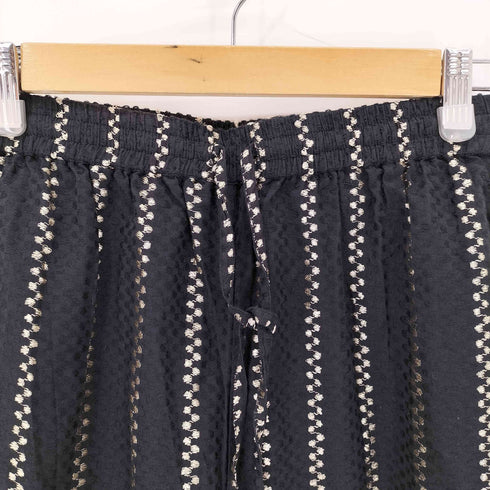 ample デザインイージーワイドパンツ レディース 9号