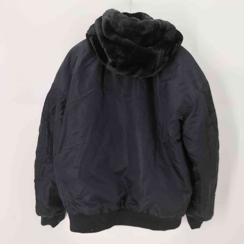 ザラ ZARA リバーシブルボンバージャケット MA-1 メンズ import:XL