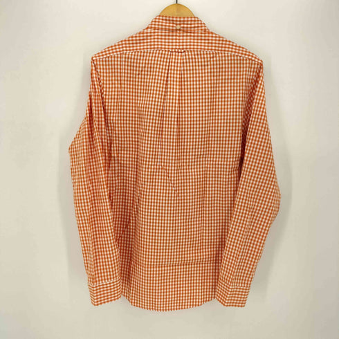 ラルフローレン RALPH LAUREN SLIM FIT ポニー 刺繍 ギンガムチェック 長袖 シャツ メンズ import:M