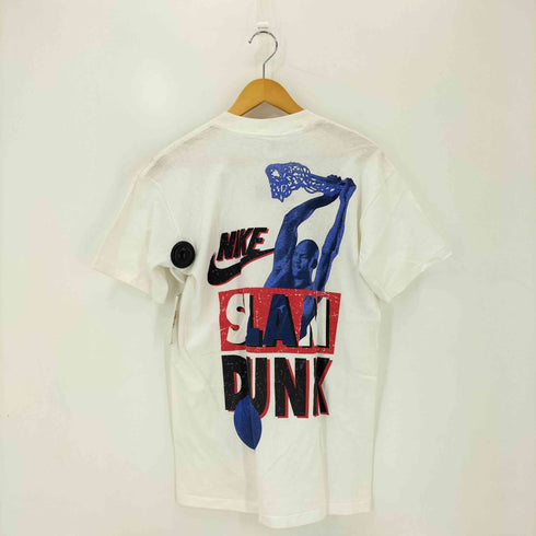 ナイキ NIKE 90s 銀タグ USA製 Ham DUNK キャラクタープリント クルーネック 半袖Tシャツ カットソー メンズ S